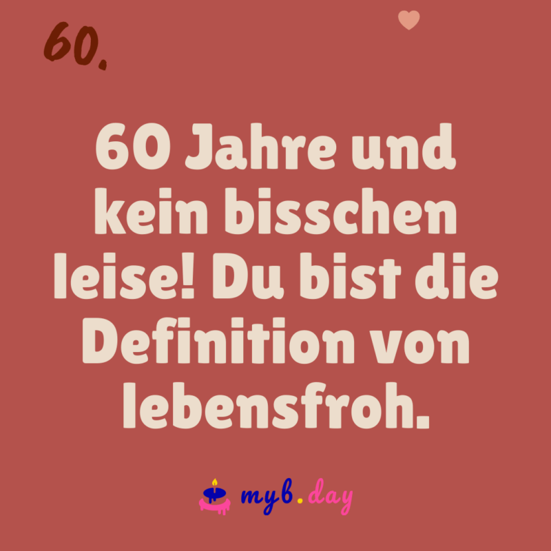 ᐅ Geburtstagswünsche für den Mann 60 Wüsche und Sprüche