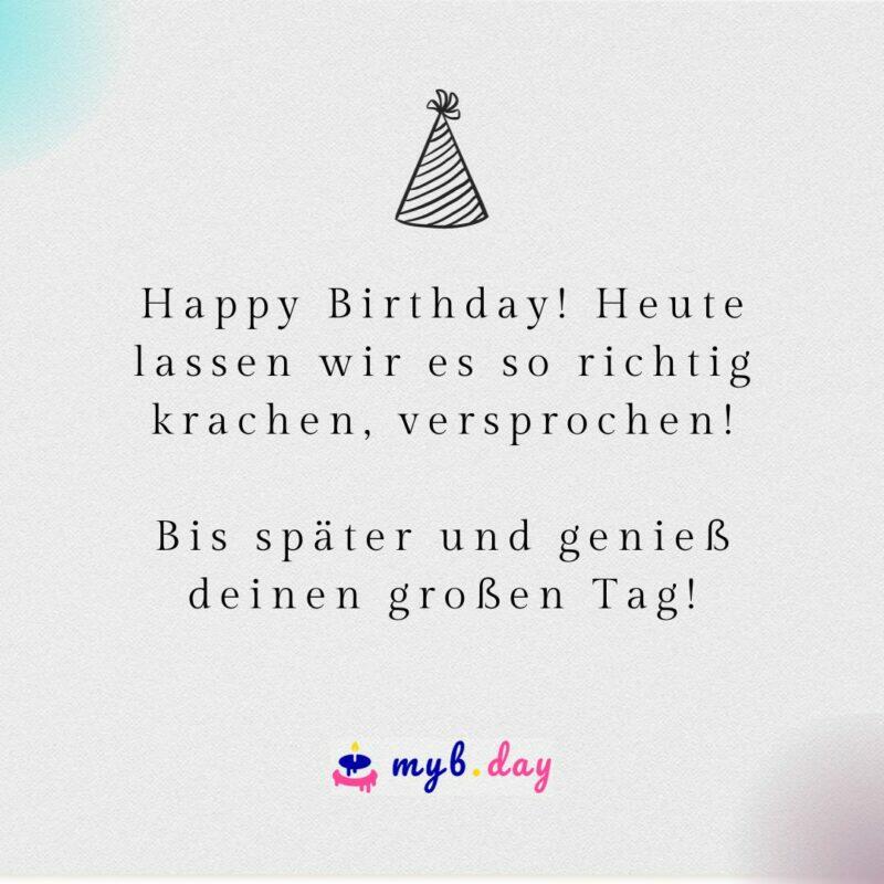 ⇒ Glückwünsche zum 18. Geburtstag 70 tolle Sprüche