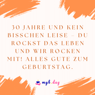 ᐅ Glückwünsche zum 30. Geburtstag 50 liebevolle Sprüche