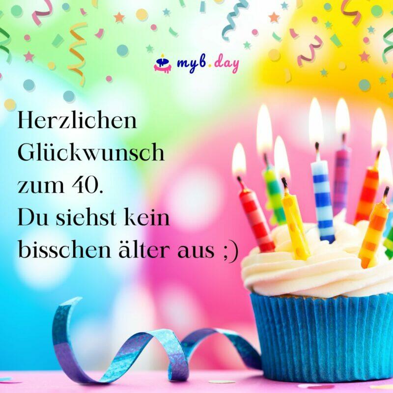 Glückwünsche zum 40. Geburtstag 50 stilvolle Sprüche