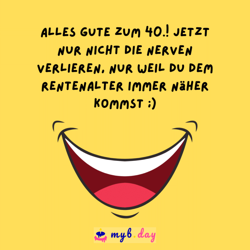 Glückwünsche zum 40. Geburtstag 50 stilvolle Sprüche