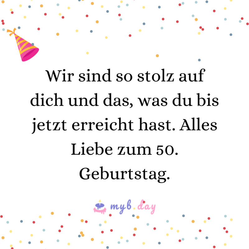 ⇒ Glückwünsche zum 50. Geburtstag 60 fröhliche Sprüche