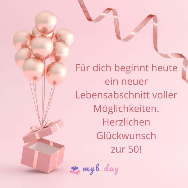 ⇒ Glückwünsche zum 50. Geburtstag 60 fröhliche Sprüche