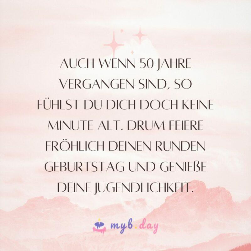 ⇒ Glückwünsche zum 50. Geburtstag 60 fröhliche Sprüche