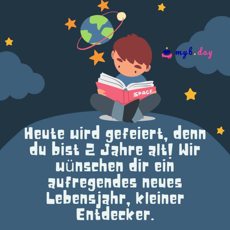 Glückwünsche zum 2. Geburtstag Liebevolle Sprüche