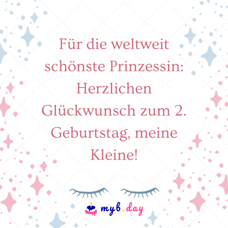 Glückwünsche zum 2. Geburtstag Liebevolle Sprüche