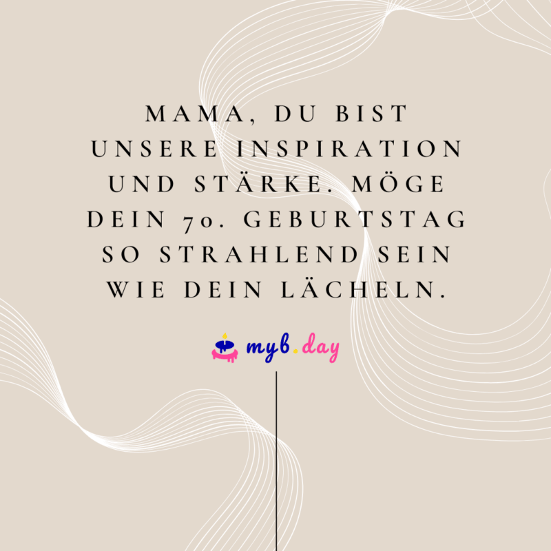 Glückwünsche zum 70. Geburtstag 40 herzliche Sprüche