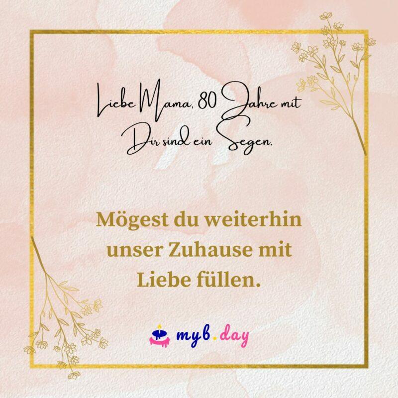 Glückwünsche zum 80. Geburtstag 60 herzliche Sprüche