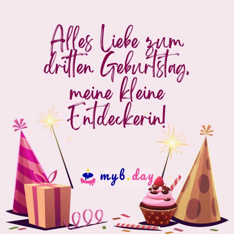 Glückwünsche zum 3. Geburtstag Verliebte Sprüche