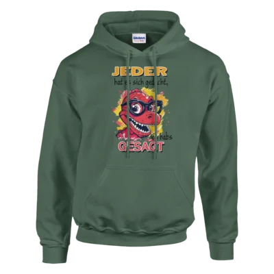 Lustiger Hoodie - Dino Junge - Ich habs gesagt - Unisex