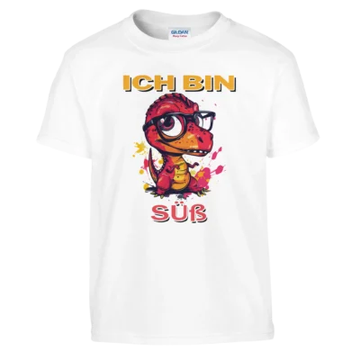 Lustiges T-Shirt - Dino - Ich bin süß - Kinder