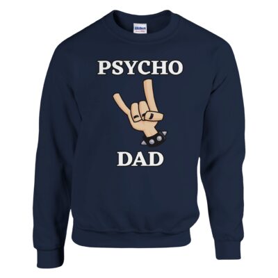 Sweatshirt - Psycho Dad mit Devil Horns - Unisex