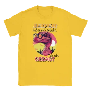Lustiges T-Shirt - Dino Tante - Ich habs gesagt - Unisex