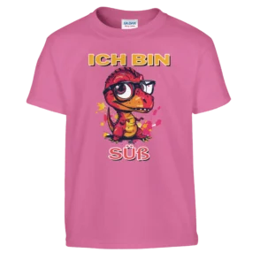 Lustiges T-Shirt - Dino - Ich bin süß - Kinder