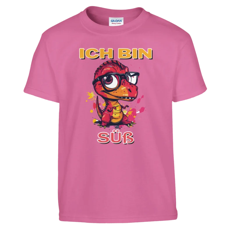 Lustiges T-Shirt - Dino - Ich bin süß - Kinder