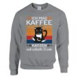 Sweatshirt - Ich liebe Kaffee und 3 Leute - Unisex