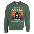 Sweatshirt - Ich liebe Kaffee und 3 Leute - Unisex