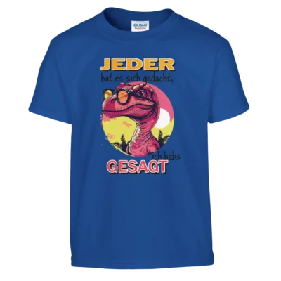 Lustiges T-Shirt - Dino Tante - Ich habs gesagt - Kinder