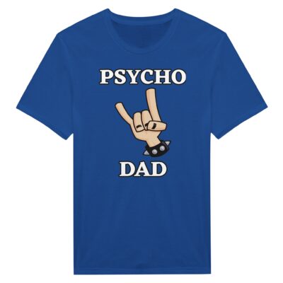 T-Shirt - Psycho Dad mit Devil Horns - Unisex