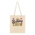 Tote Bag - Birthday Crew - Schmetterlinge - Baumwolle