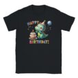 T-Shirt - Happy Birthday - Lustiger Dino - Unisex