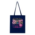 Tote Bag - Birthday Queen - I level up - Baumwolle