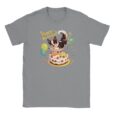 T-Shirt - Happy Birthday - Hund auf Torte - Unisex