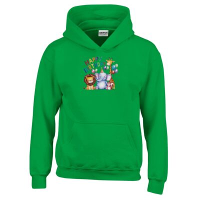 Hoodie - Happy Birthday - Tiere - Kinder