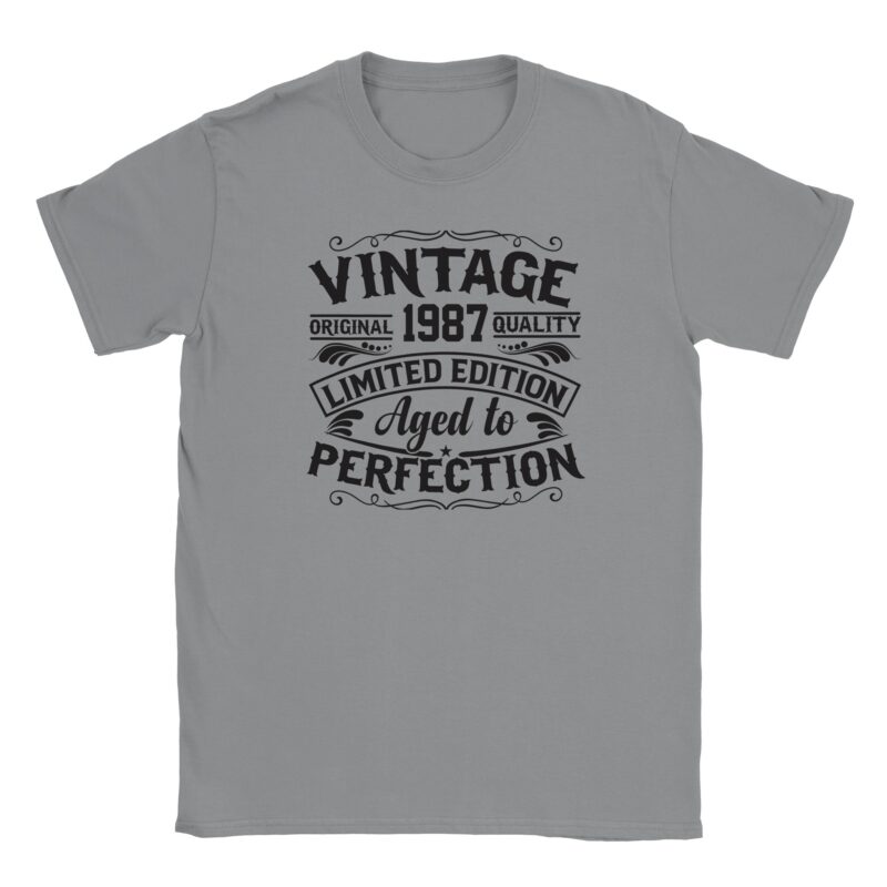 T-Shirt - Vintage 1987 - Aged to Perfection - Unisex