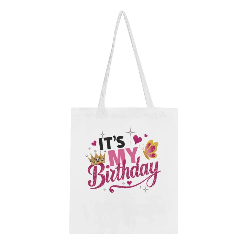 Tote Bag - It's my Birthday - Baumwolle