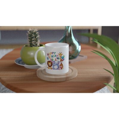 Tasse - Happy Birthday - Tiere - 325ml