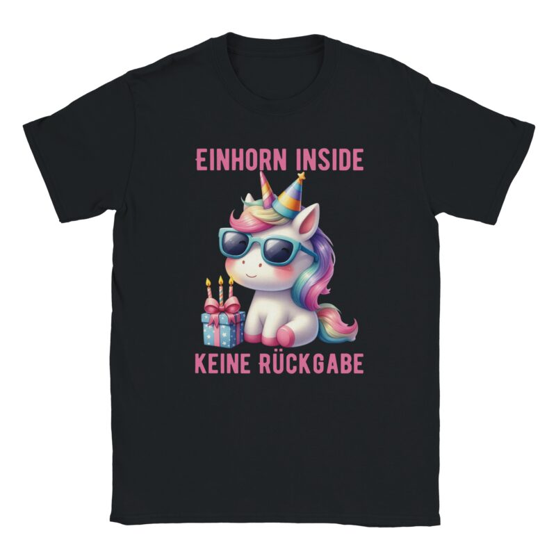 T-Shirt - Einhorn inside - keine Rückgabe - Unisex