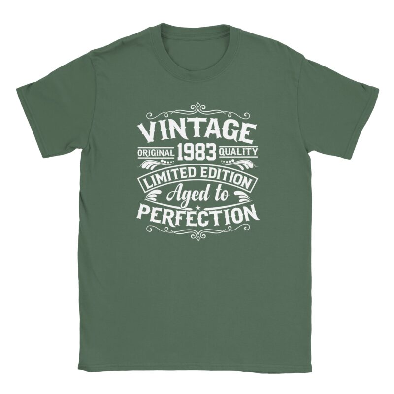 T-Shirt - Vintage 1983 - Aged to Perfection - Unisex