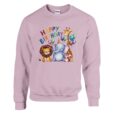 Sweatshirt - Happy Birthday - Tiere - Unisex