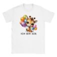 T-Shirt - Ich bin Süß - Giraffe mit Luftballons - Unisex