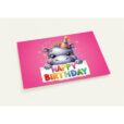 Geburtstagskarte - Happy Birthday - Hippobaby - 10 Stk