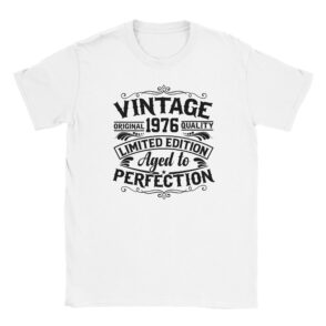T-Shirt - Vintage 1976 - Aged to Perfection - Unisex