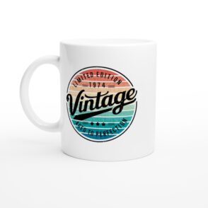 Tasse - Jahrgang 1974 - Aged to Perfection - 325ml