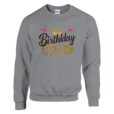 Sweatshirt - Birthday Crew - Schmetterlinge - Unisex