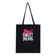 Tote Bag - Katze - Sweat Dreams - Baumwolle