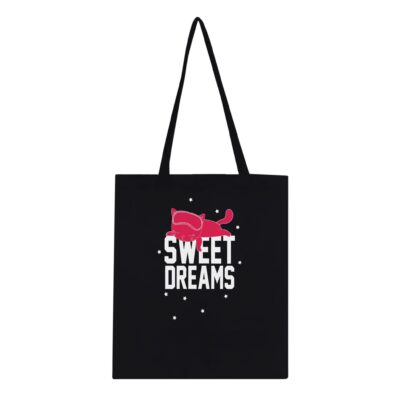 Tote Bag - Katze - Sweat Dreams - Baumwolle