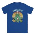 T-Shirt - Omasaurus - Dino Oma mit 3 Kinder Dinos - Unisex