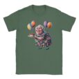 T-Shirt - Oma mit Geburtstagstorte und Luftballons - Unisex