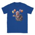 T-Shirt - Oma mit Geburtstagstorte und Luftballons - Unisex