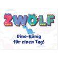 Geburtstagskarte - Dino-König für einen Tag für Jungen zum 12. Geburtstag