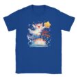 T-Shirt - Happy Birthday - Lustige Katze und Torte - Unisex