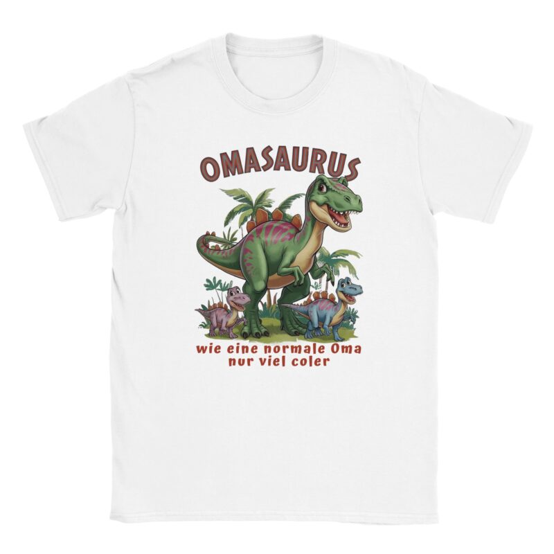 T-Shirt - Omasaurus - Raptor Dino Oma - Unisex