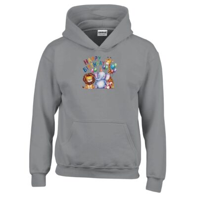 Hoodie - Happy Birthday - Tiere - Kinder