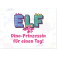 Geburtstagskarte - Dino-Prinzessin für einen Tag für Mädchen zum 11. Geburtstag