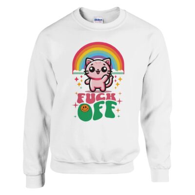 Funny Sweatshirt - Katze - F-ck-Off - Unisex